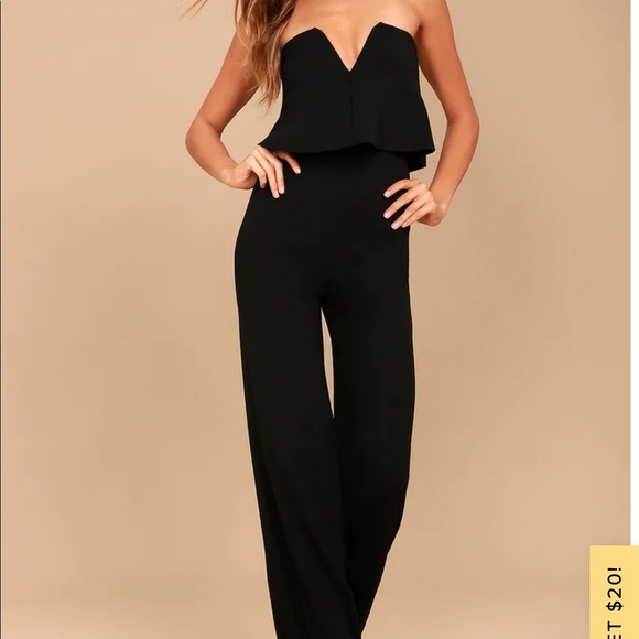 Lulus Black Jumpsuit - Picture 1 of 5